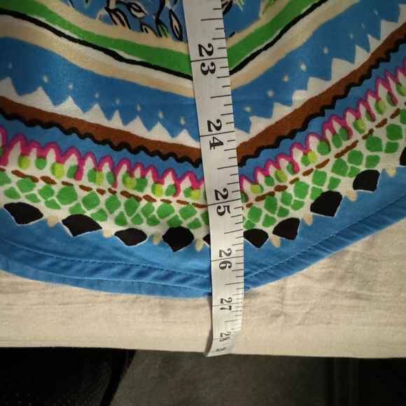 Lilly Pulitzer Julien Top in “Blue thistle Tiger Queen” 💙🐯🐅 🩵🌴 - Picture 7 of 7